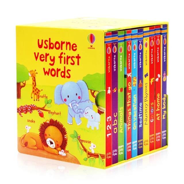 Usborne Very First Words 10 Board Books