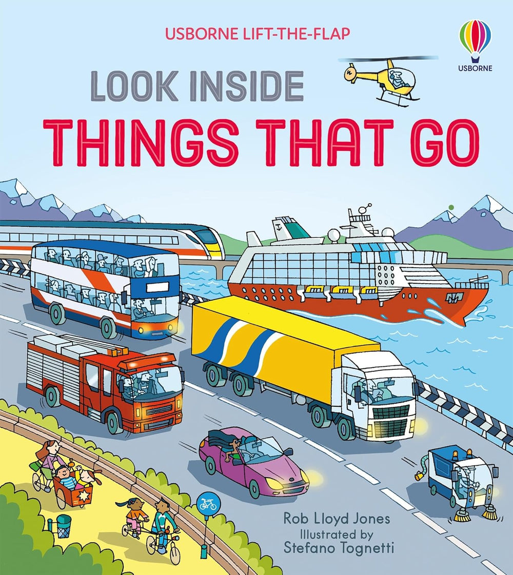 Look Inside Things That Go Board book