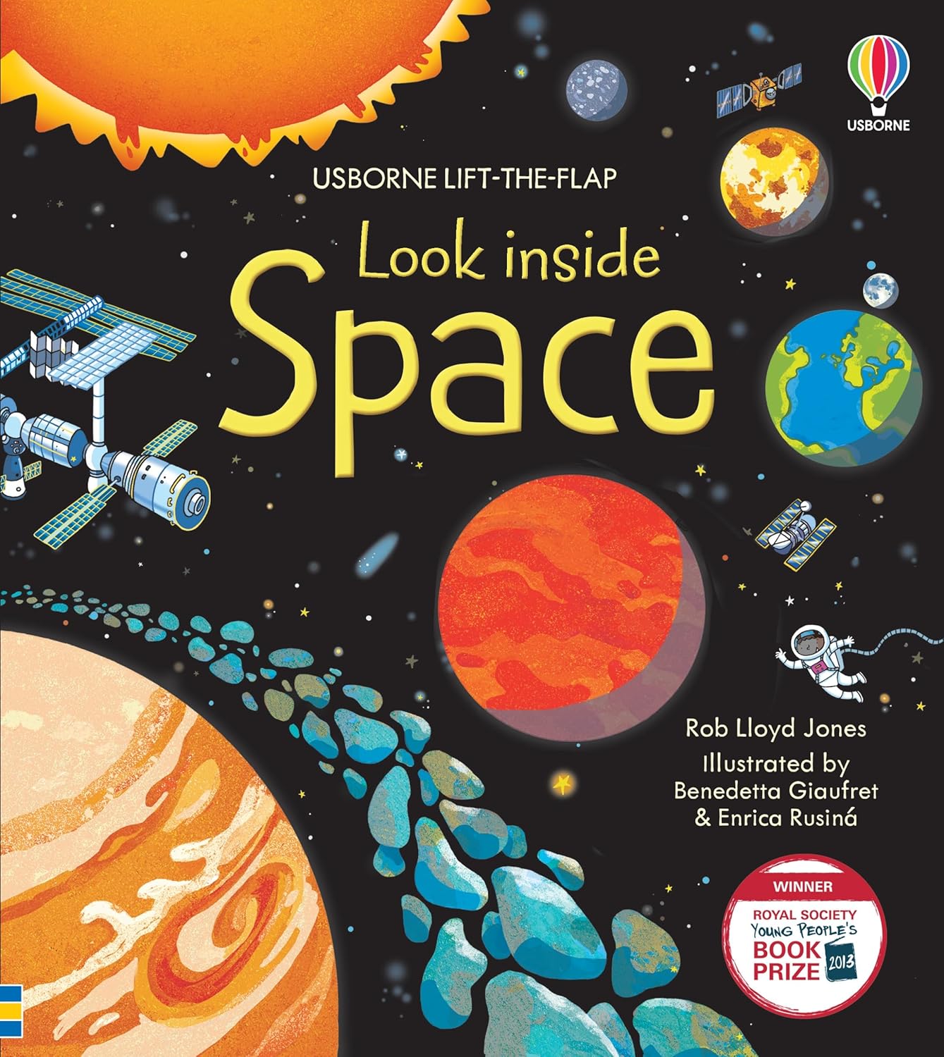 Look Inside Space Board book