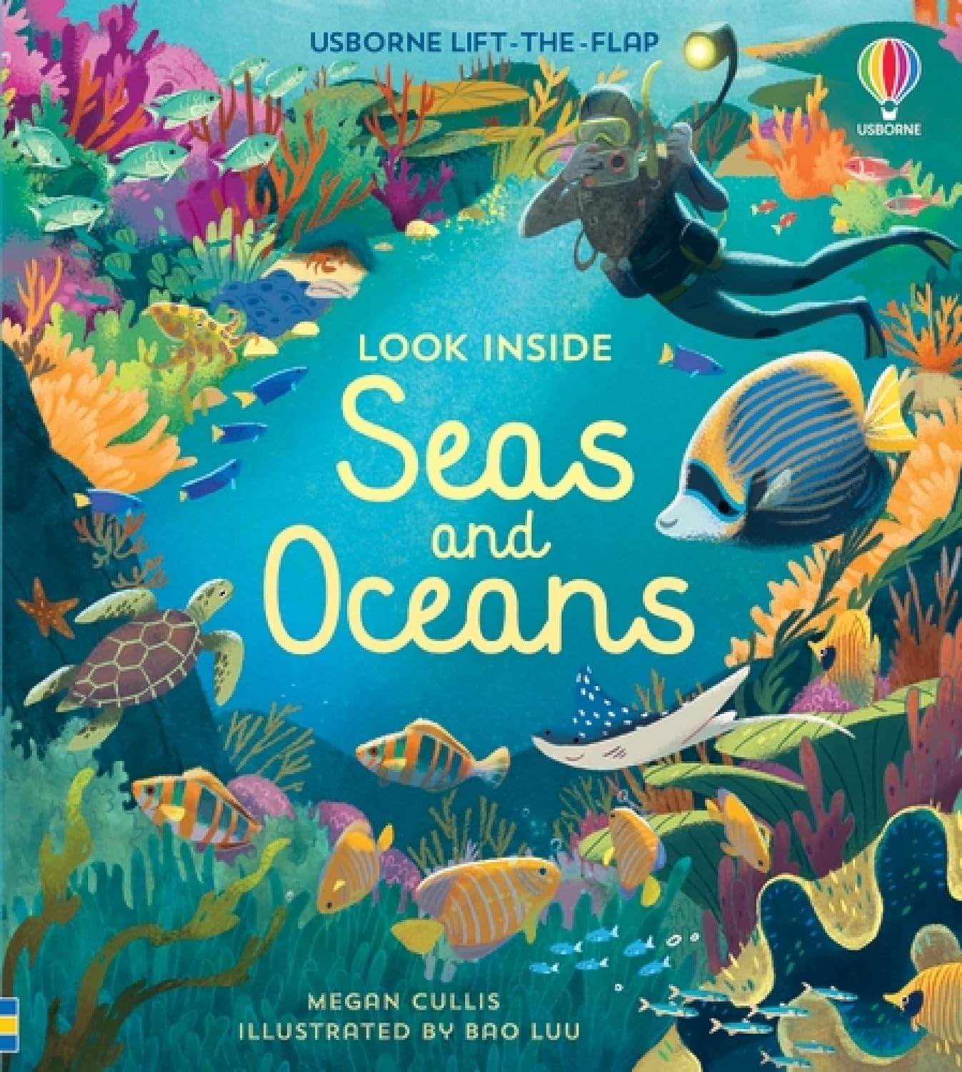 Look Inside Seas and Oceans Board book