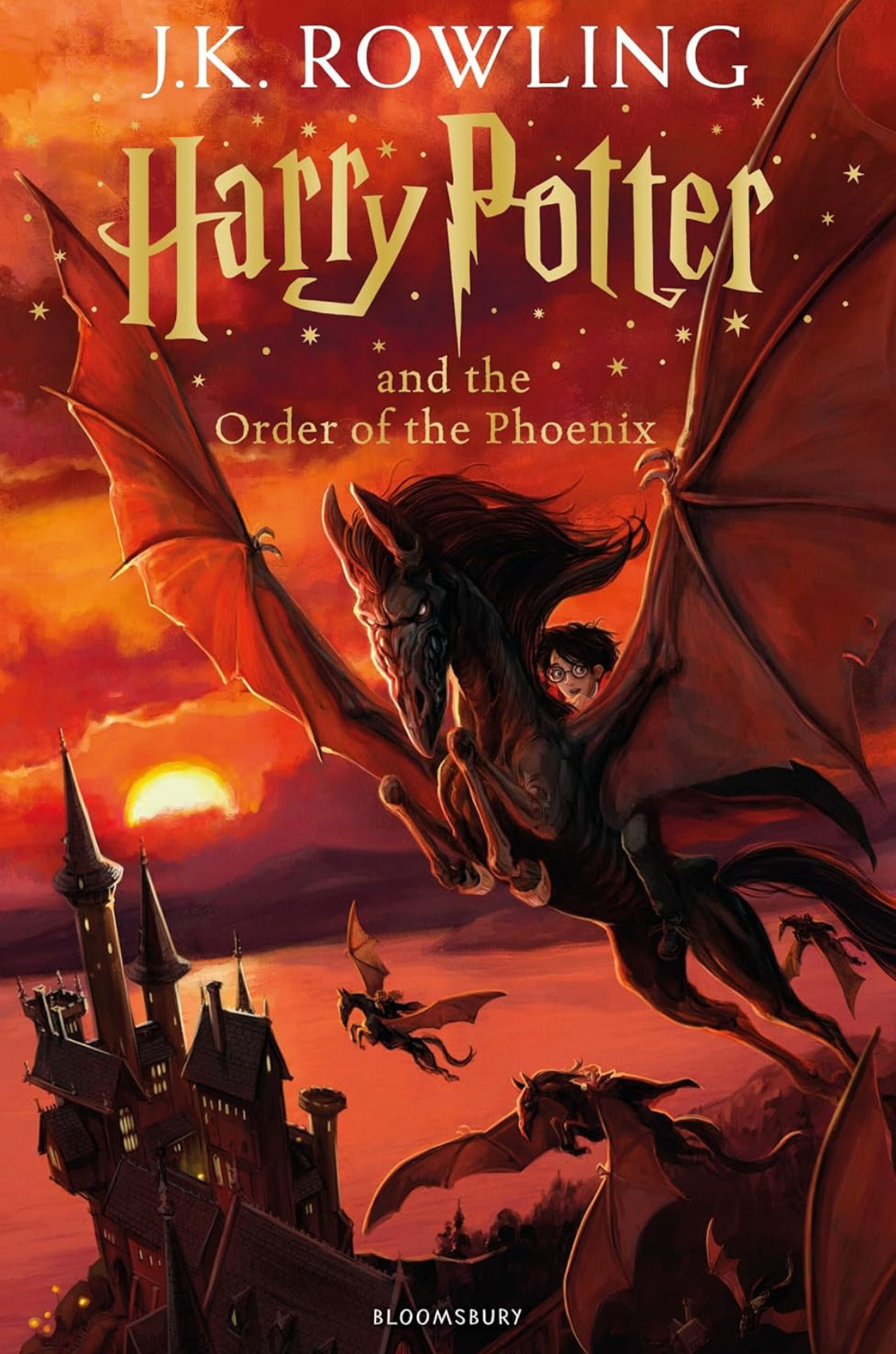 Harry Potter And The Order Of The Phoenix By J. K. Rowling - kidsbooks.ae