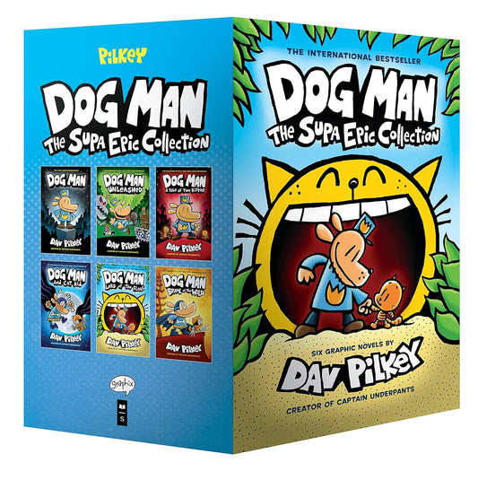 Dog Man 1-6: The Supa Epic Collection: From The Creator Of Captain Underpants