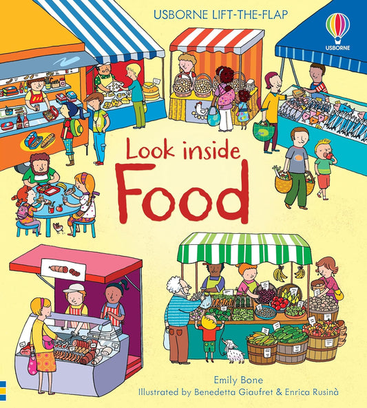 Look Inside Food Board book