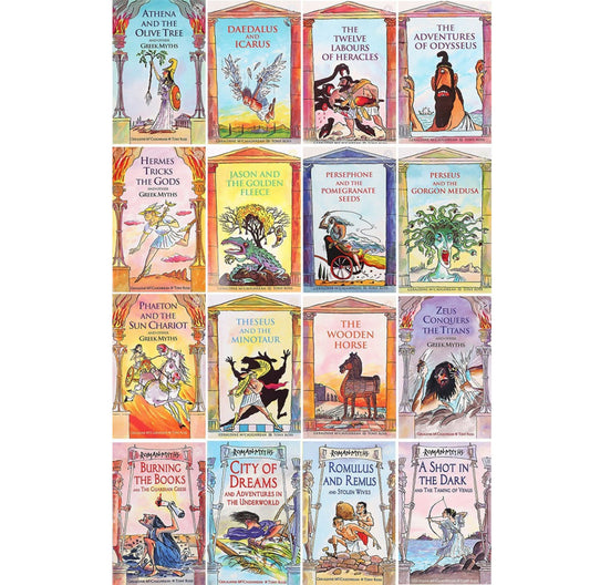 Ancient Myths Collection 16 Books Box Set - kidsbooks.ae