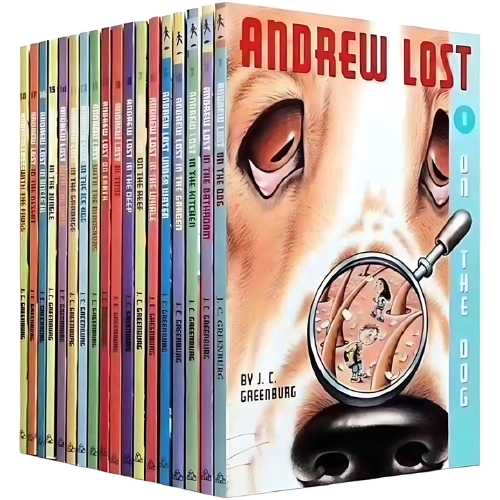 Andrew Lost 18 books - kidsbooks.ae