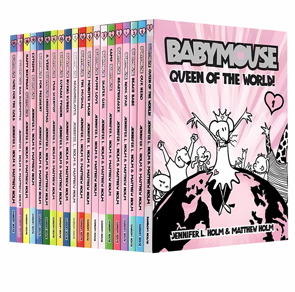 Babymouse 20 books - kidsbooks.ae