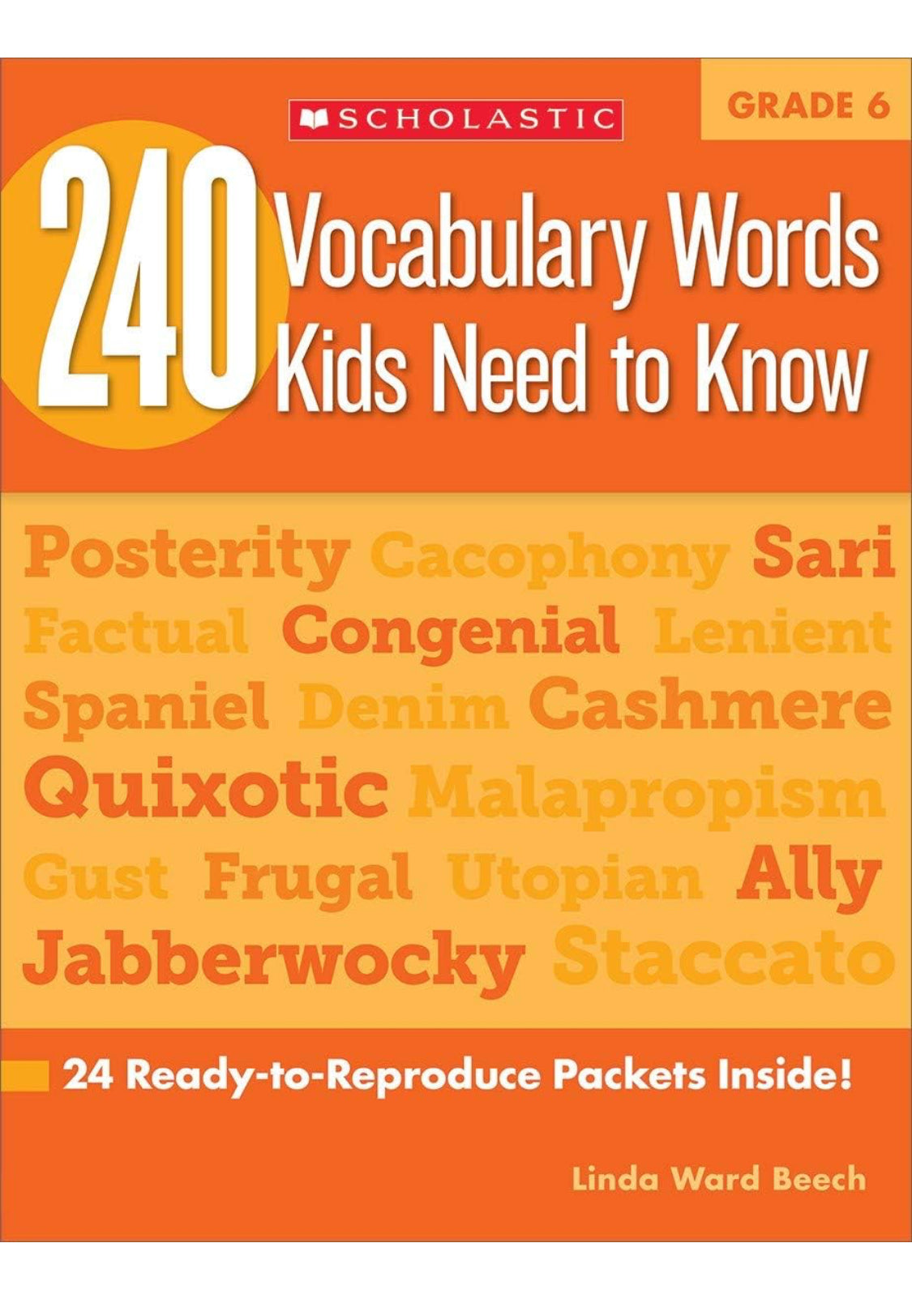 240 Vocabulary Words Kids Need to know 6 books - kidsbooks.ae