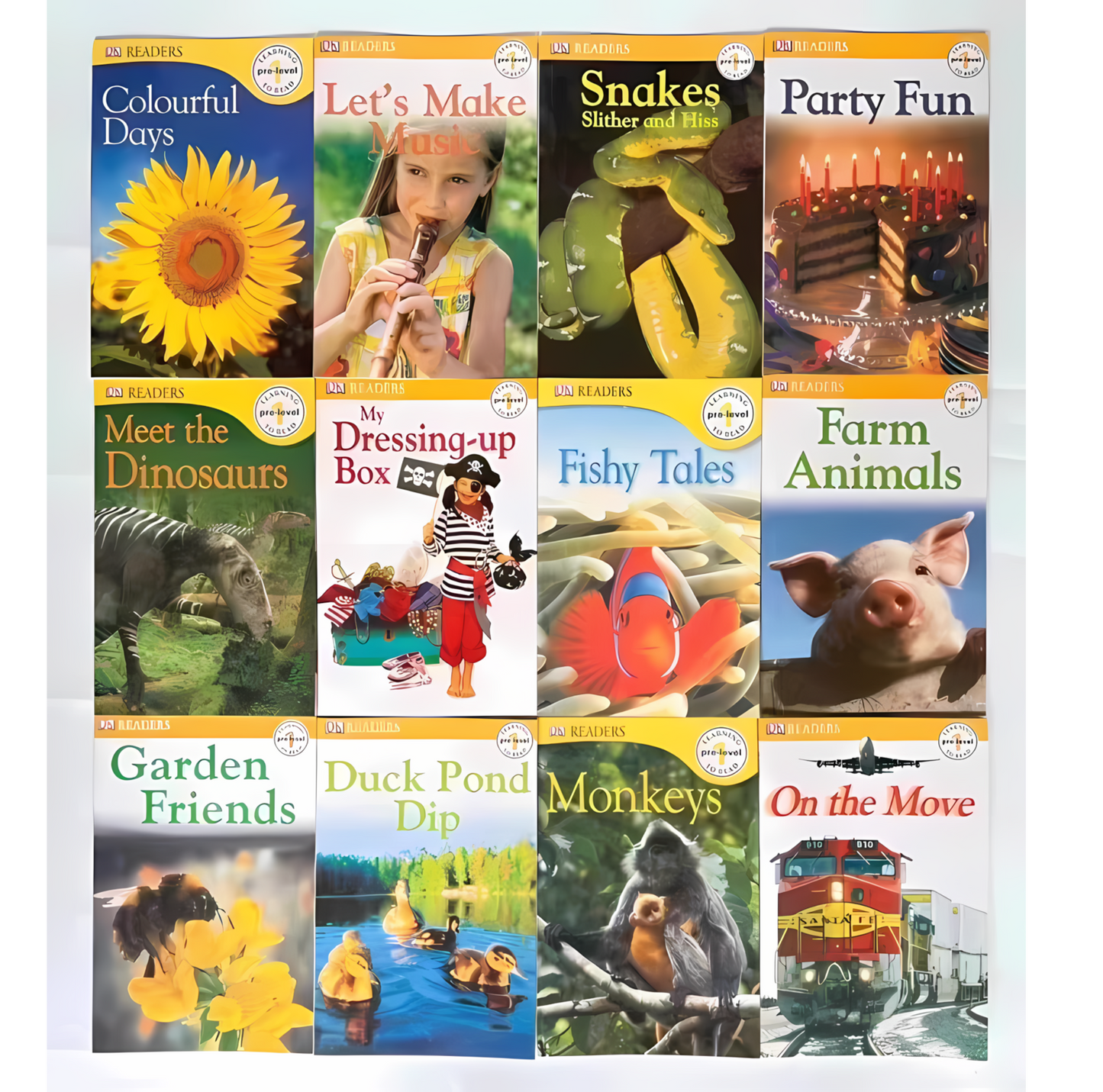 DK Readers Pre 12 books - kidsbooks.ae