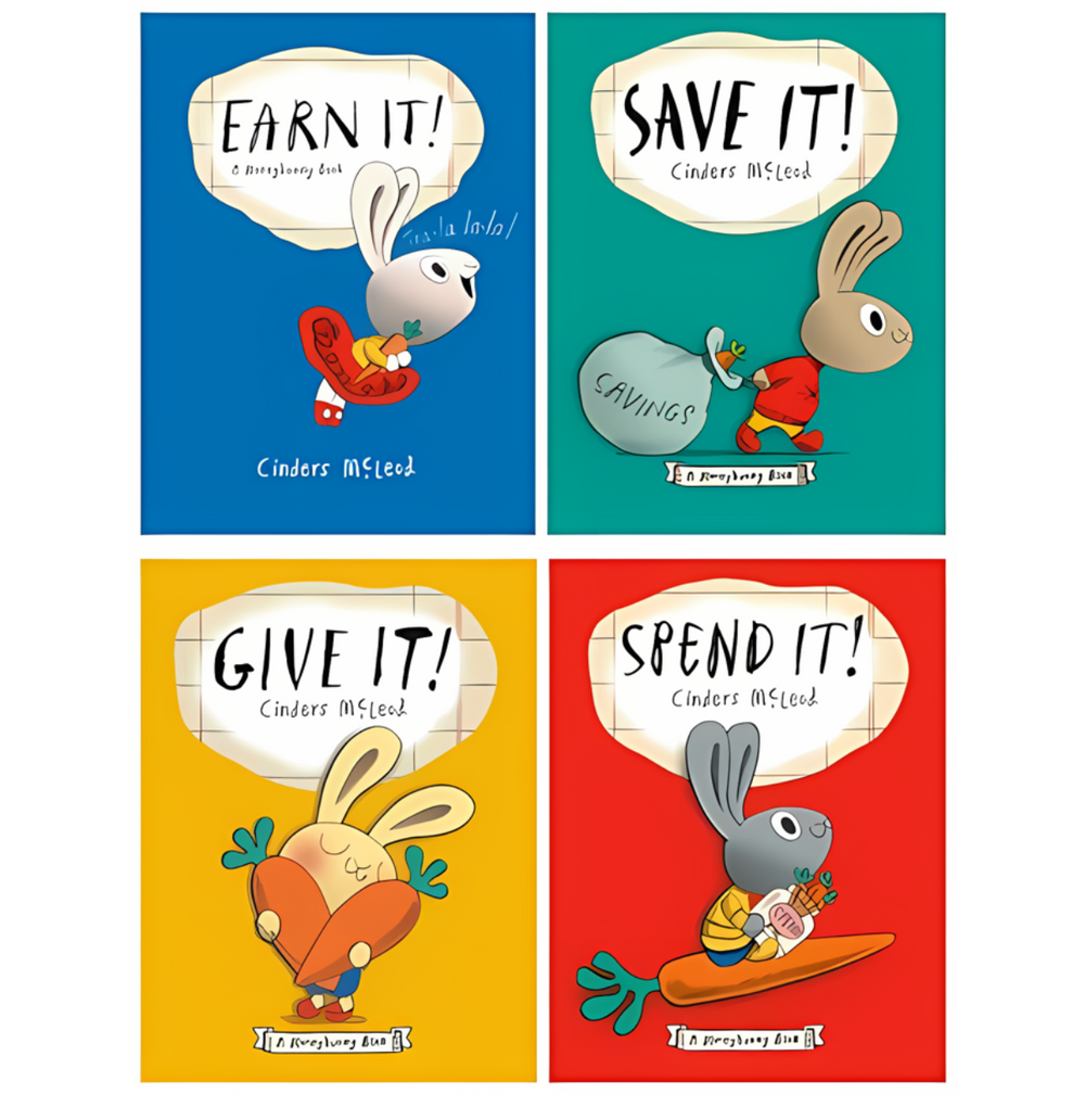 A Money bunny Book Series 4 Books Set - kidsbooks.ae