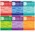 240 Vocabulary Words Kids Need to know 6 books - kidsbooks.ae