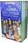 The Legends of King Arthur Merlin, magic and dragons 10 books boxed set - kidsbooks.ae