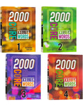 2000 Core English Words Level 1-4 Vocabulary Series Primary School Common Dictionary Books Livros for Kids Learning English - kidsbooks.ae