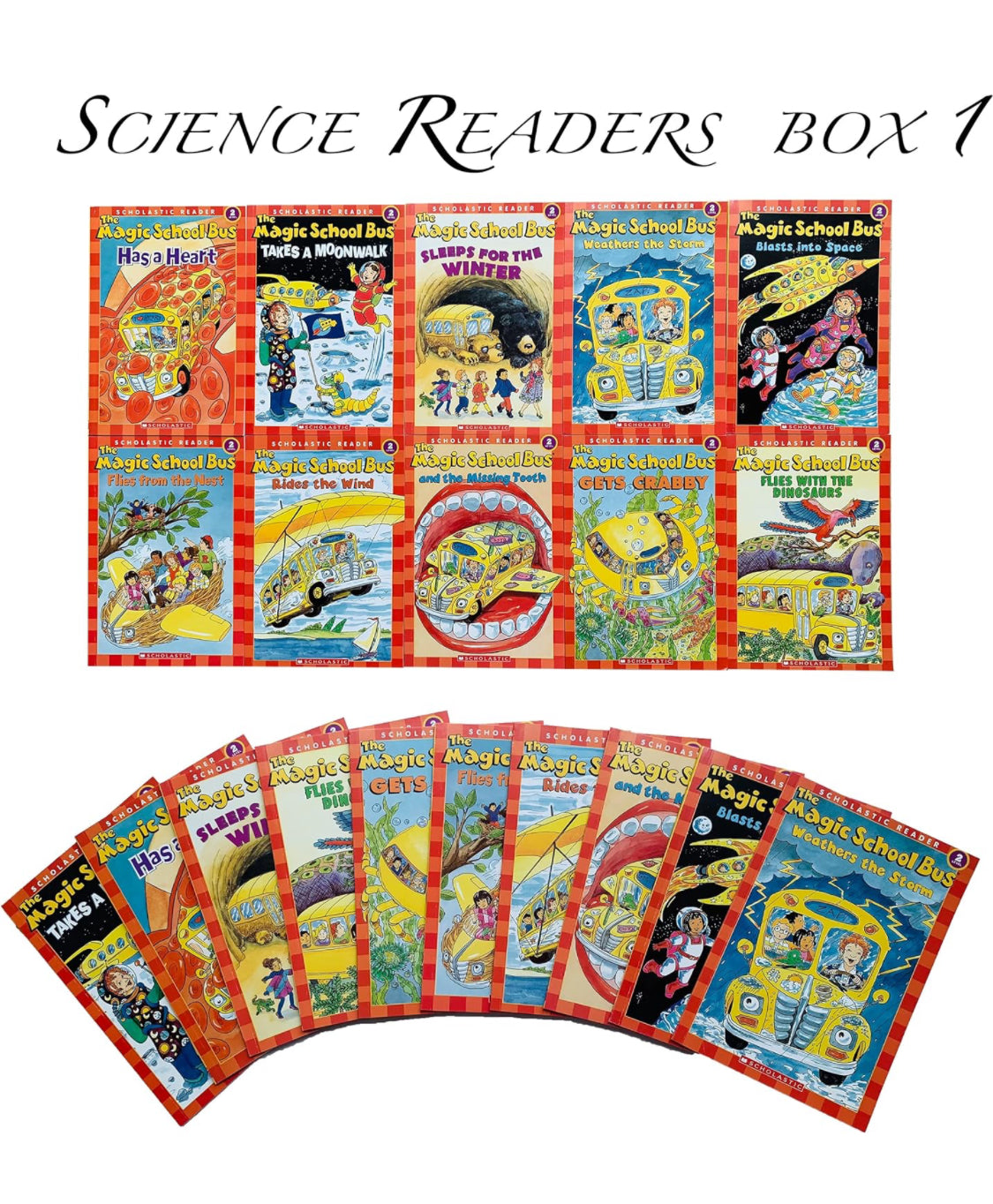 The Magic School Bus Science Readers Box 23 books - kidsbooks.ae