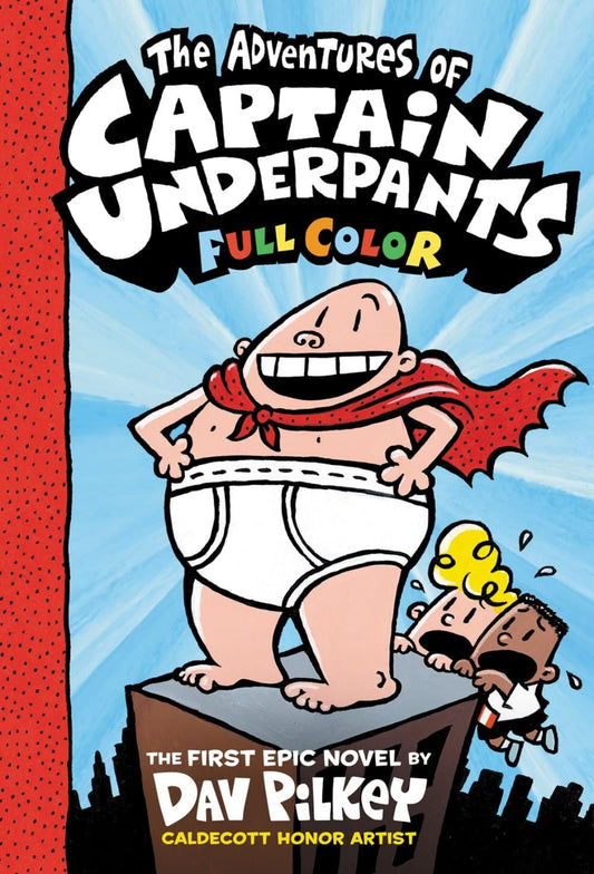 Captain Underpants Books 1-12 Complete FULL COLOR Collection - kidsbooks.ae