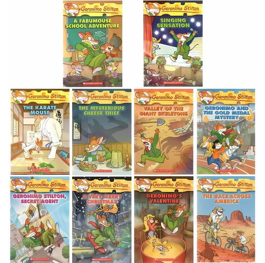 Geronimo Stilton 31-40 - kidsbooks.ae