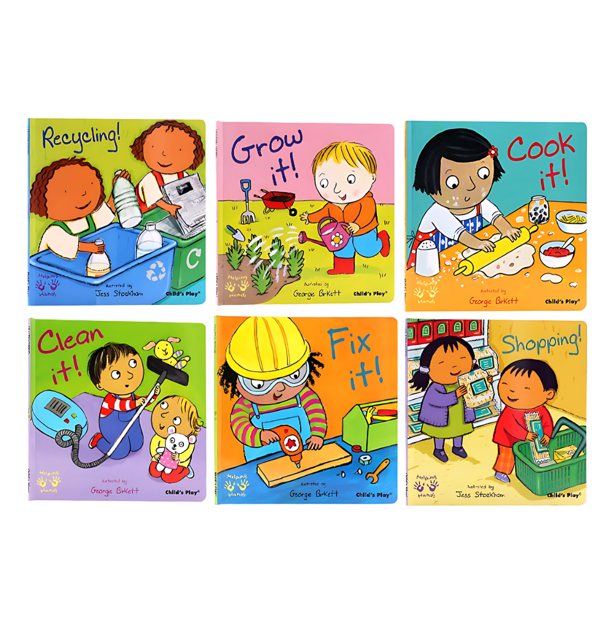 Helping Hands series 6 books - kidsbooks.ae