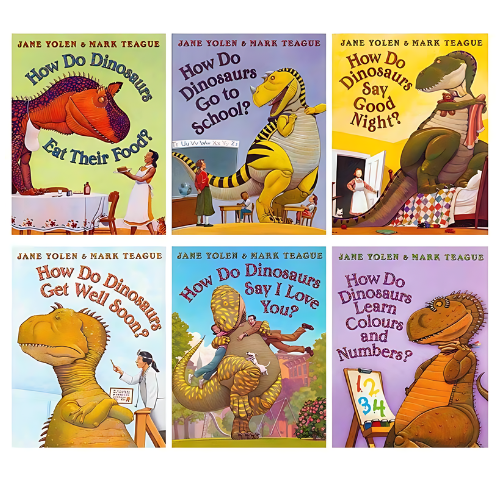 How Do Dinosaurs Collection 6 Books - kidsbooks.ae