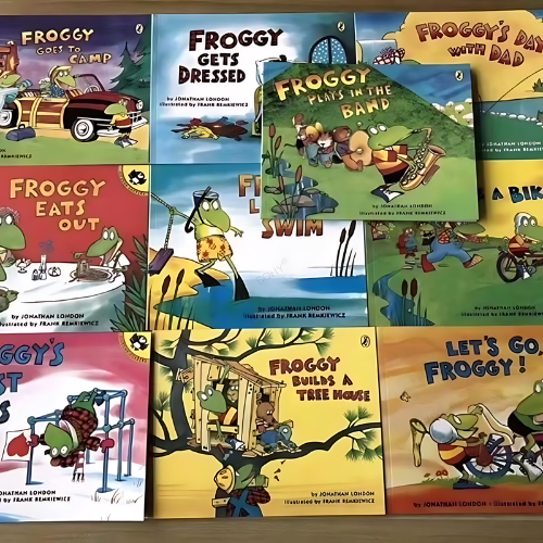 I Can Read Froggy Kids Classical Story Children Early Education English Picture Story Reading Book (10 books) - kidsbooks.ae