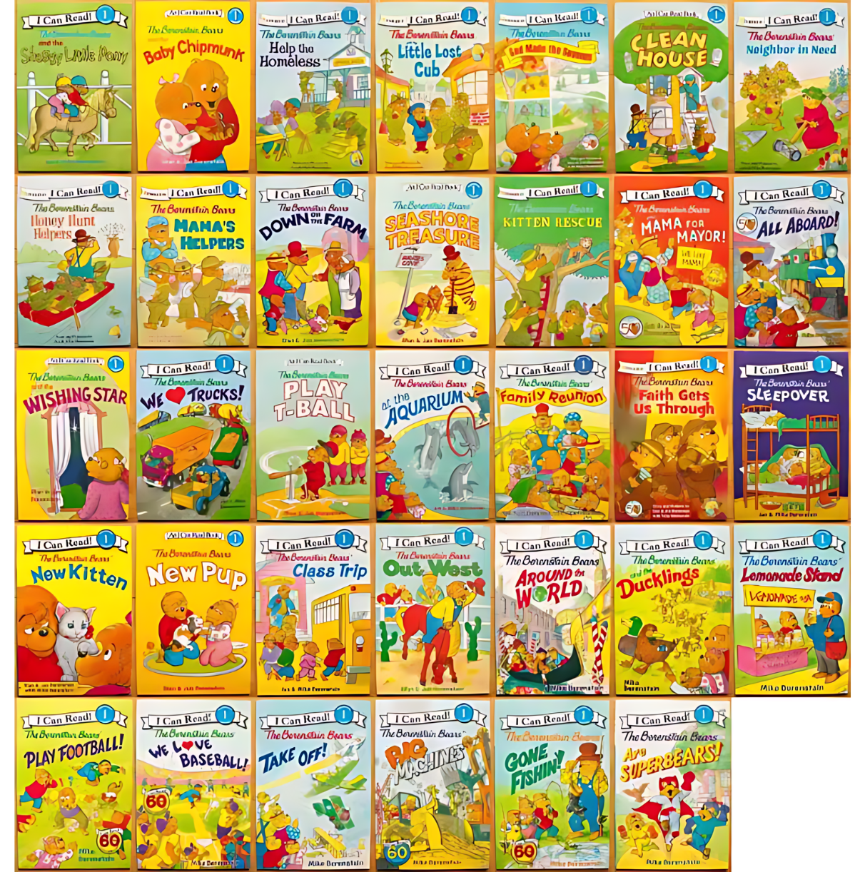 I can read The Berenstain Bears 34 books - kidsbooks.ae