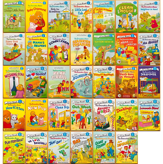 I can read The Berenstain Bears 34 books - kidsbooks.ae