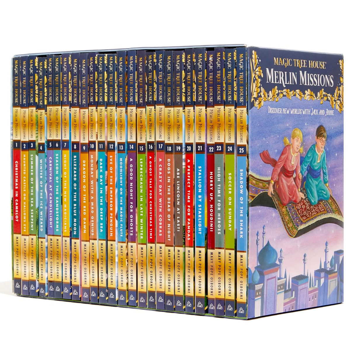 Magic Tree House Merlin Missions Books 1-25 Boxed Set - kidsbooks.ae