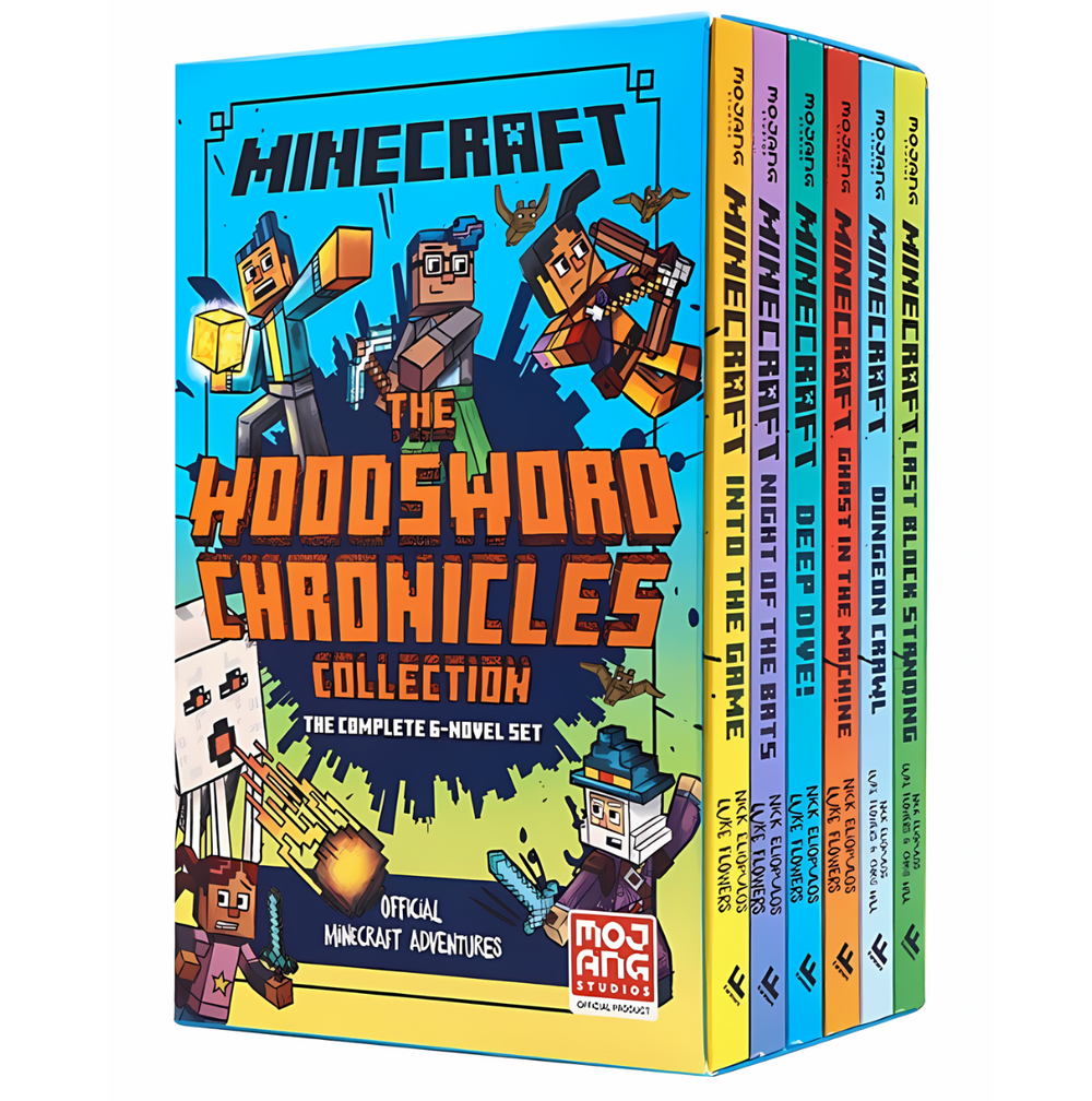 Minecraft Woodsword Chronicles 6 Books - kidsbooks.ae