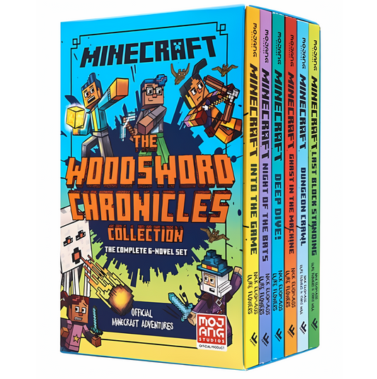 Minecraft Woodsword Chronicles 6 Books - kidsbooks.ae