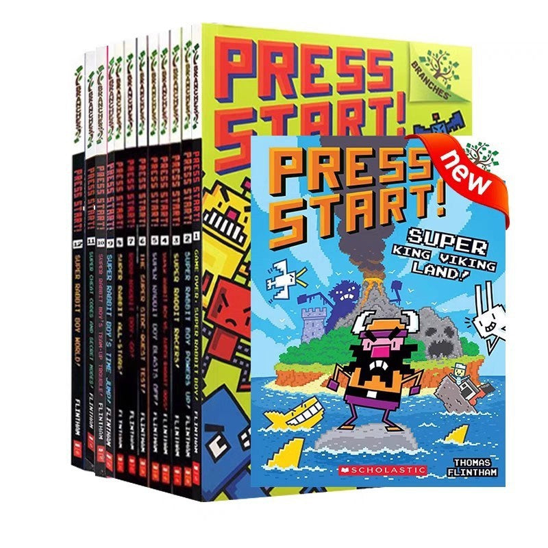 Press Start! Complete Series Set (Books 1-13)