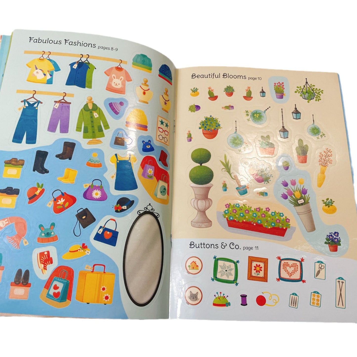 Small stickers, sticker books, baby children's scene stickers 20 Books