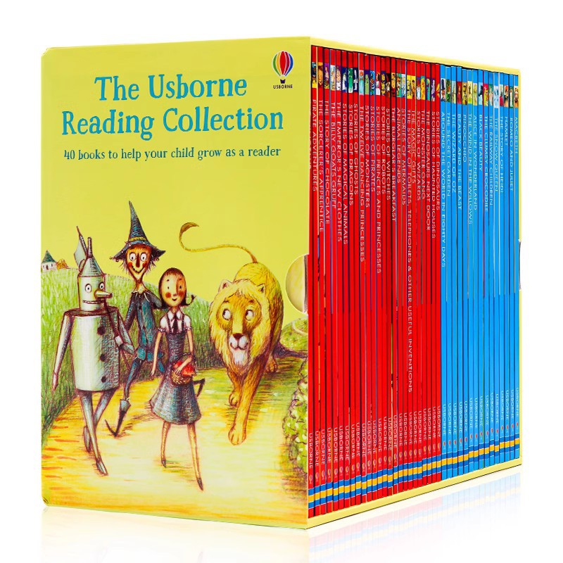 The Usborne Reading 40 Books Collection - Ages 5-7 - Paperback