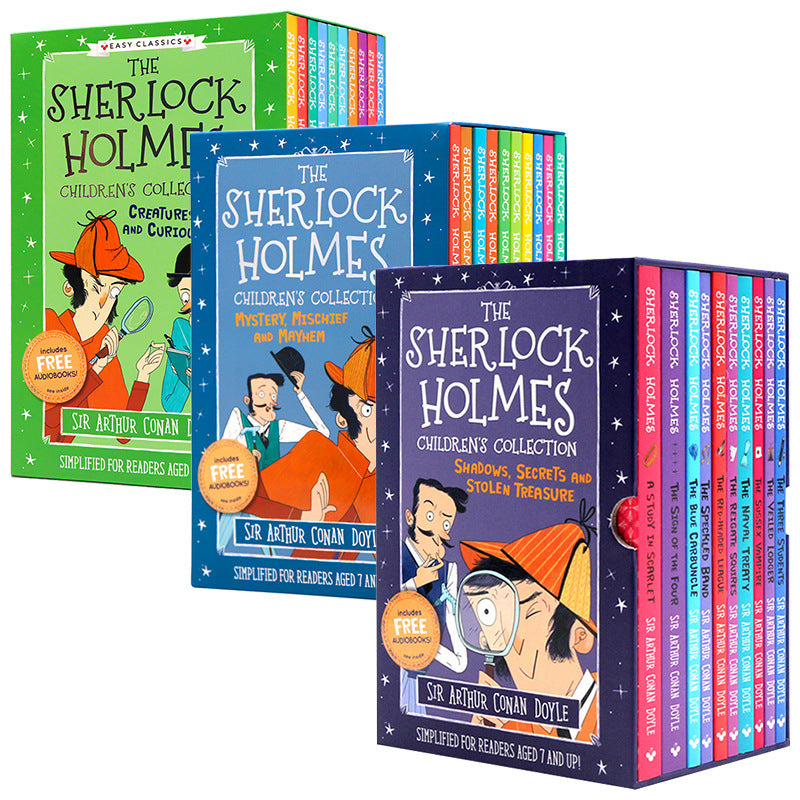 The Sherlock Holmes 1 2 3 Sherlock Holmes Complete Works 30 Volumes Box