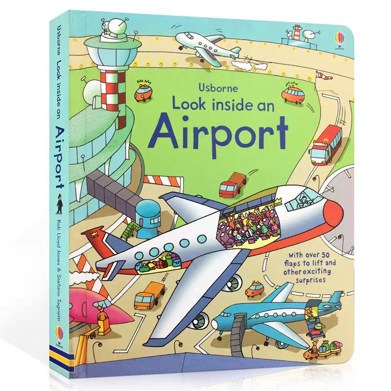 Look Inside an Airport - Hardcover