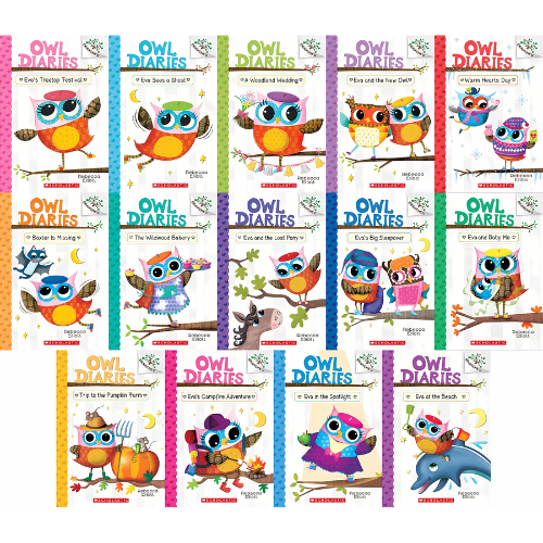 Owl Diaries Collection 1-15 Books Set - kidsbooks.ae