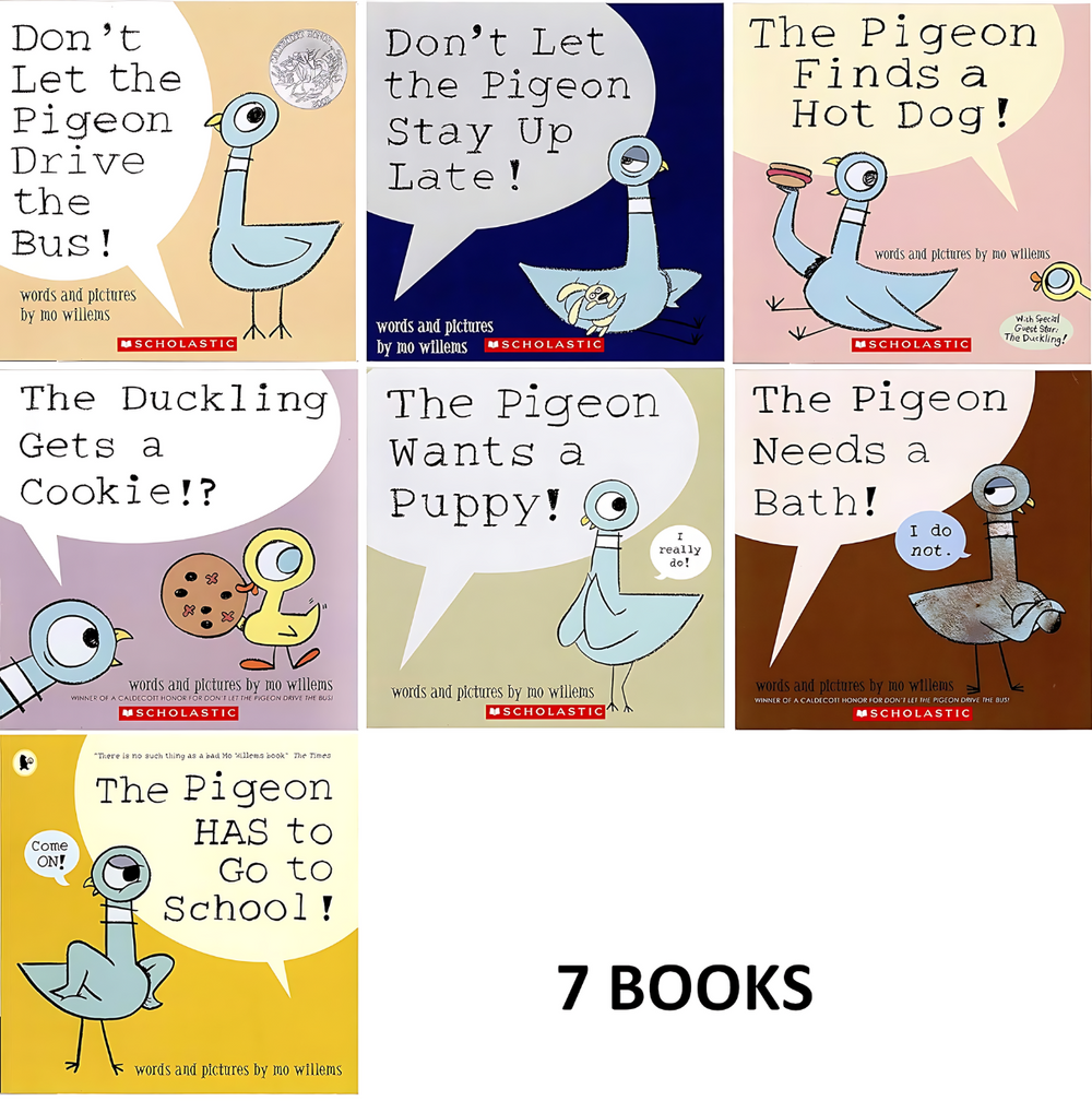 Pigeon Series 7 Book Set - kidsbooks.ae