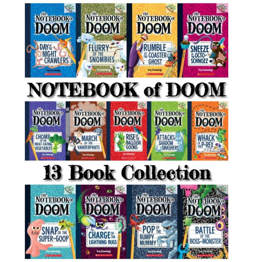 Notebook of Doom Books Complete (13 Book series) - kidsbooks.ae