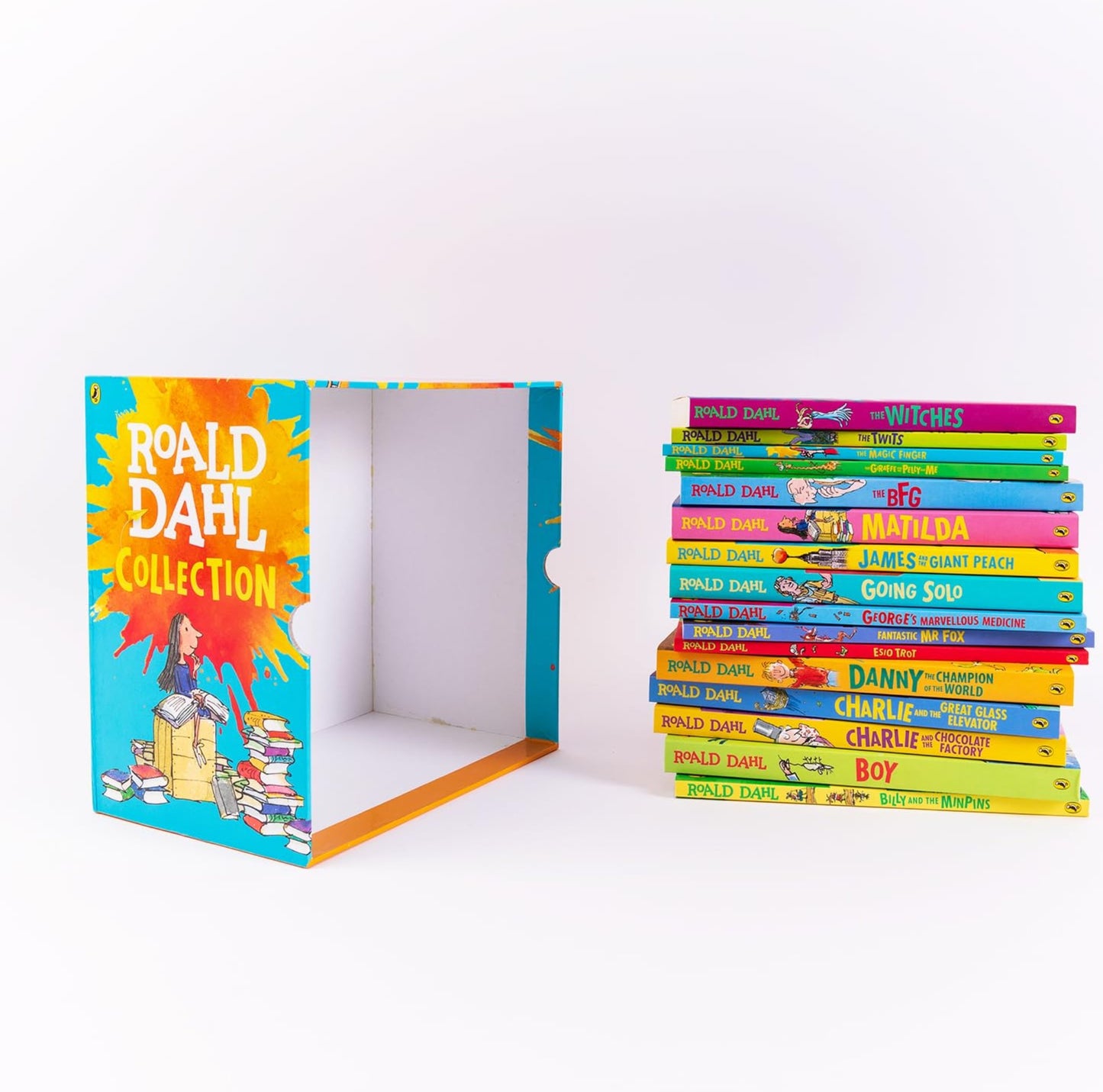 Roald Dahl Collection 18 Books Box Set - kidsbooks.ae