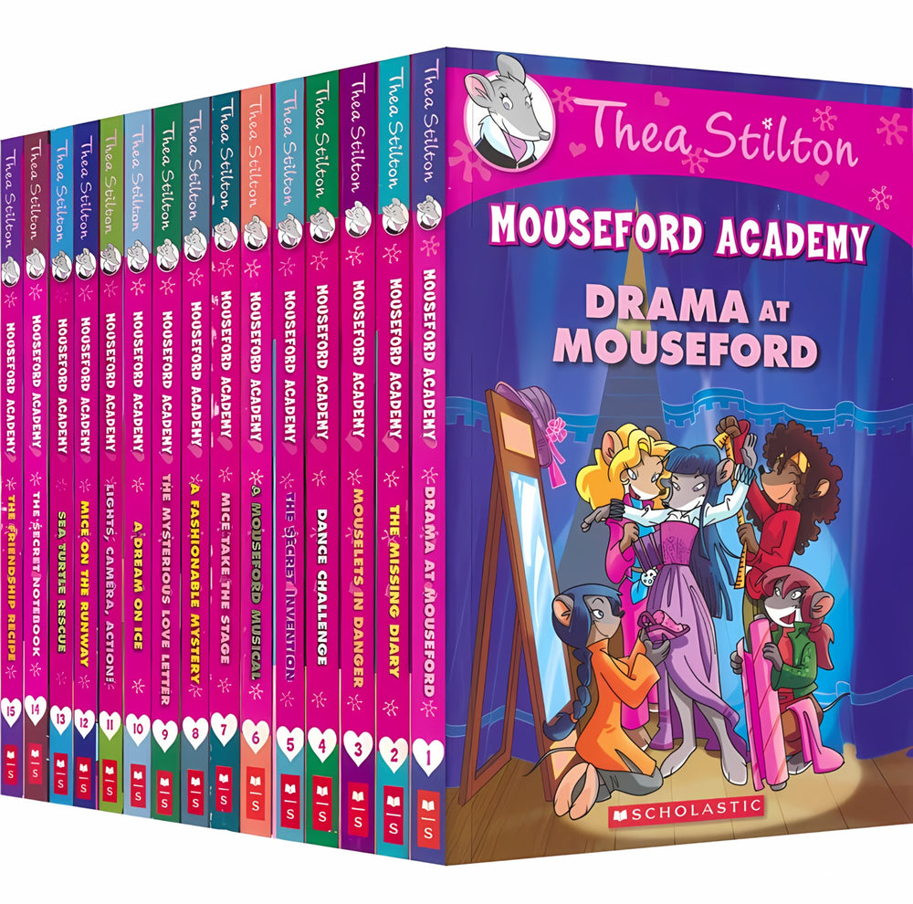 Thea Stilton Mouseford Academy 16 books - kidsbooks.ae