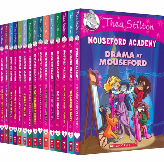 Thea Stilton Mouseford Academy 16 books - kidsbooks.ae