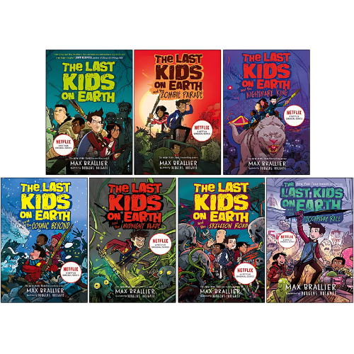 The Last Kids On Earth Series Books 1 - 7 Collection Set By Max Brallier (Last Kids On Earth, Zombie Parade, Nightmare King, Cosmic Beyond, Midnight Blade - kidsbooks.ae