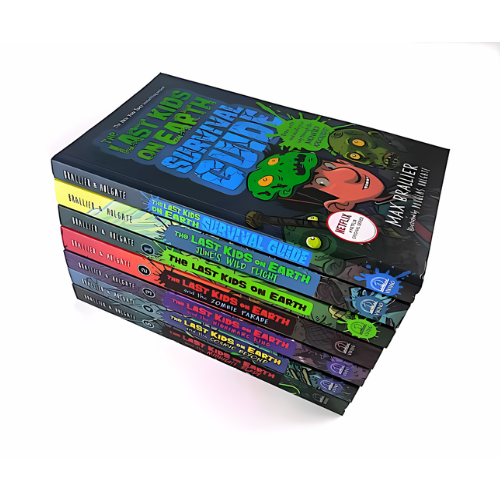 The Last Kids On Earth Series Books 1 - 7 Collection Set By Max Brallier (Last Kids On Earth, Zombie Parade, Nightmare King, Cosmic Beyond, Midnight Blade - kidsbooks.ae