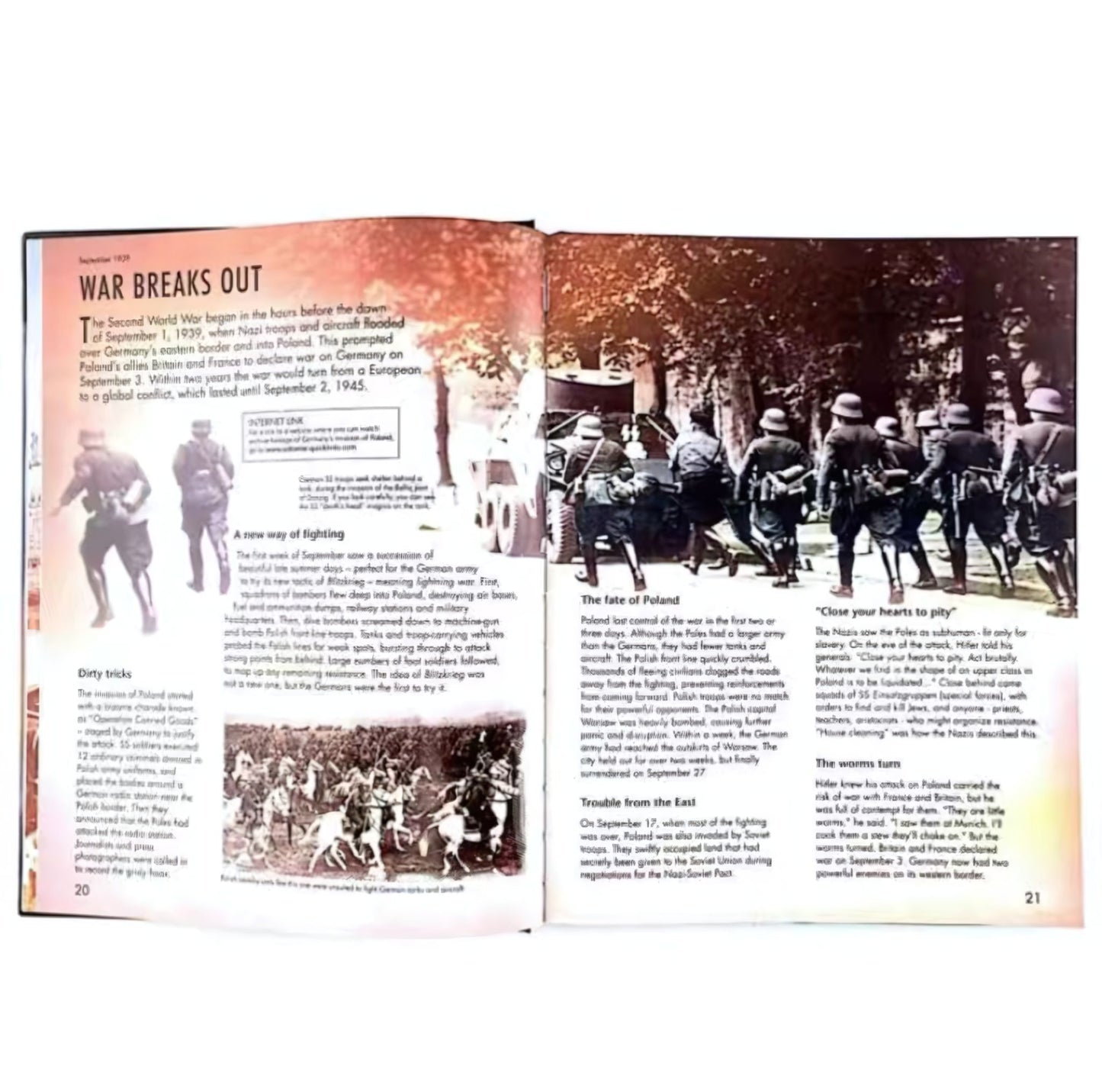 Usborne the Introduction to the First/Second World War 2 books - kidsbooks.ae