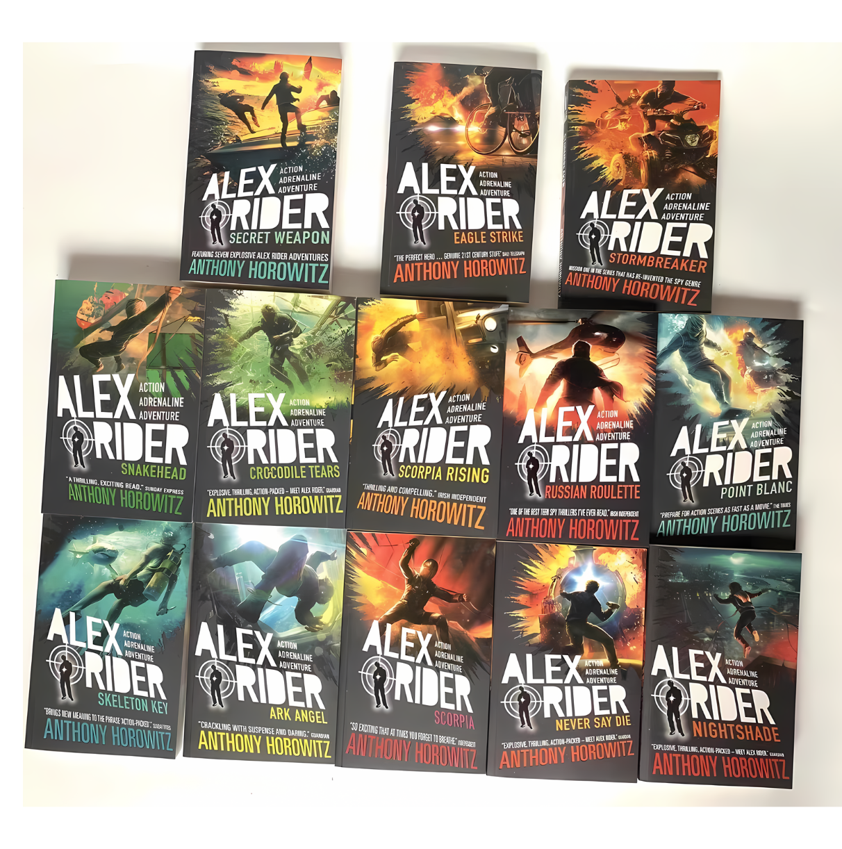 Alex Rider the Complete Missions: 1-13 - kidsbooks.ae