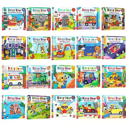 Busy Bear Series New Edition 17 Books - kidsbooks.ae