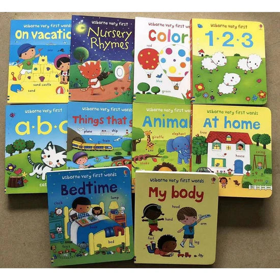 Usborne Very First Words 10 Board Books