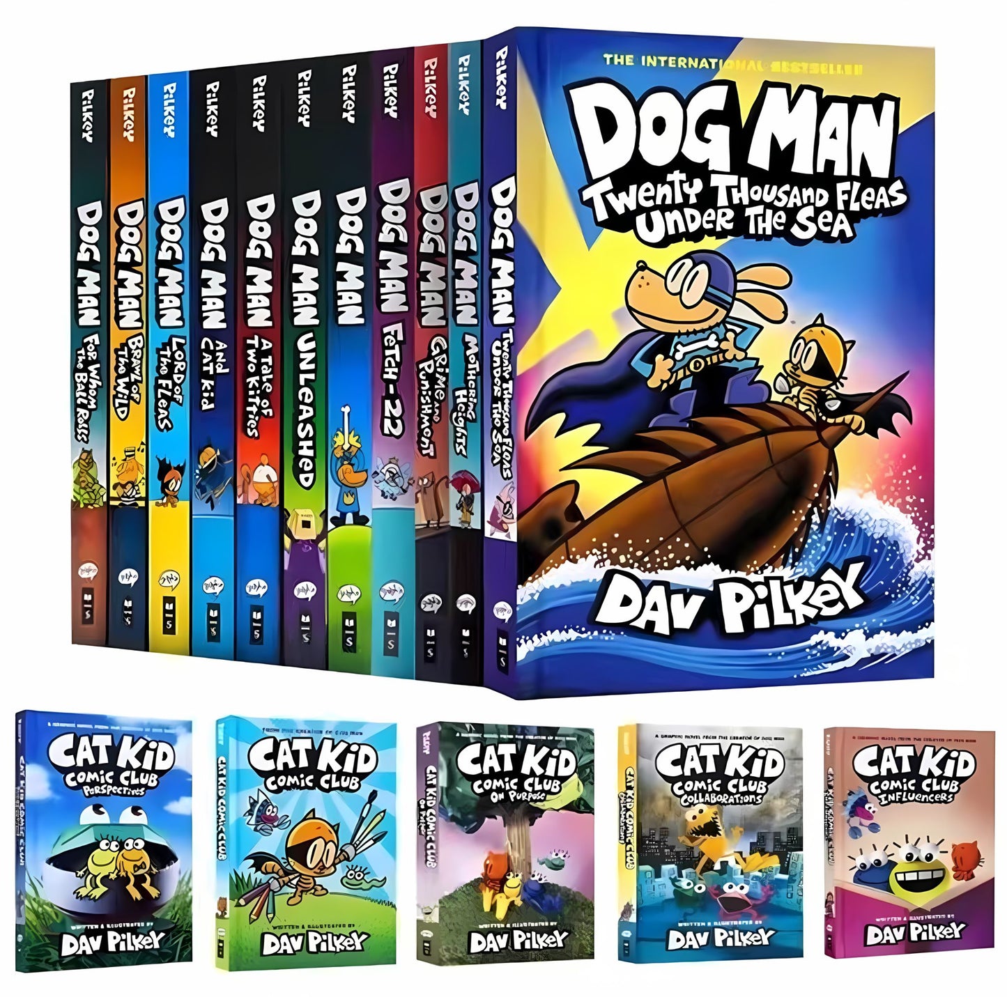 Dog Man 17 books - kidsbooks.ae