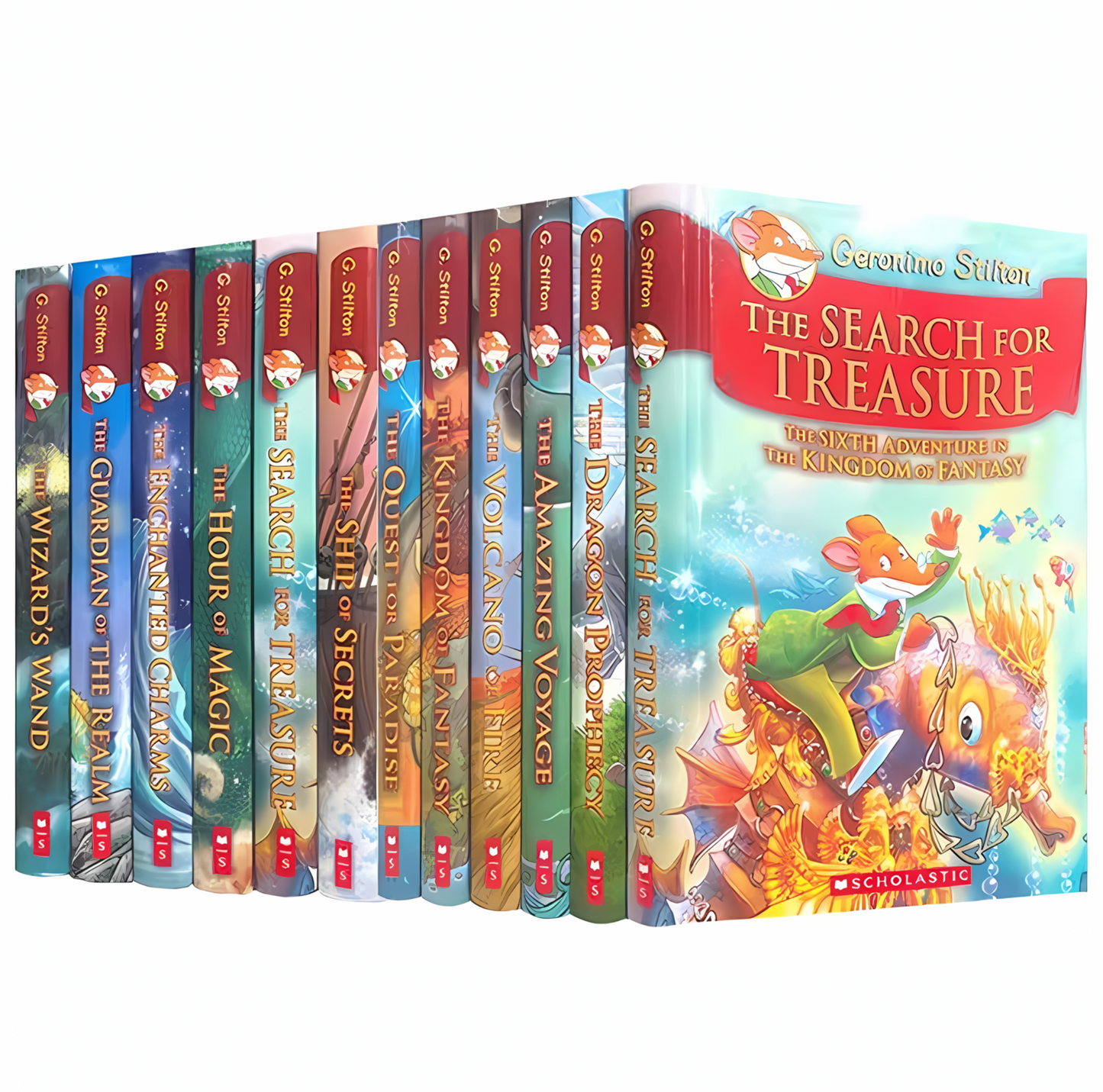 Geronimo Stilton The Kingdom of Fantasy 15 books - kidsbooks.ae