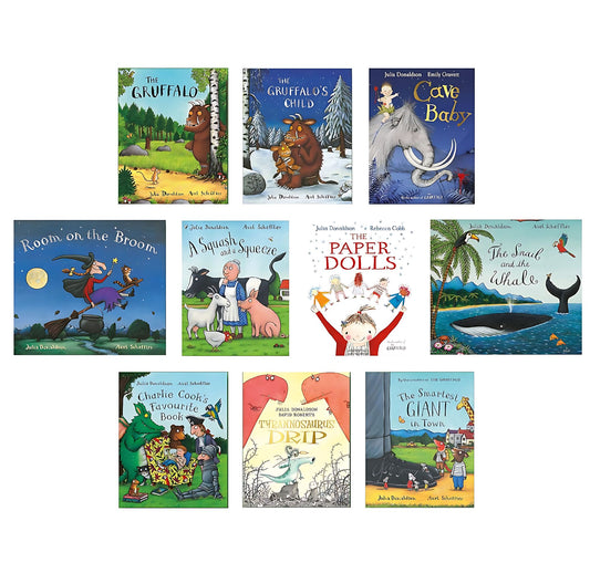 Julia Donaldson Collection 2020 10 books - kidsbooks.ae