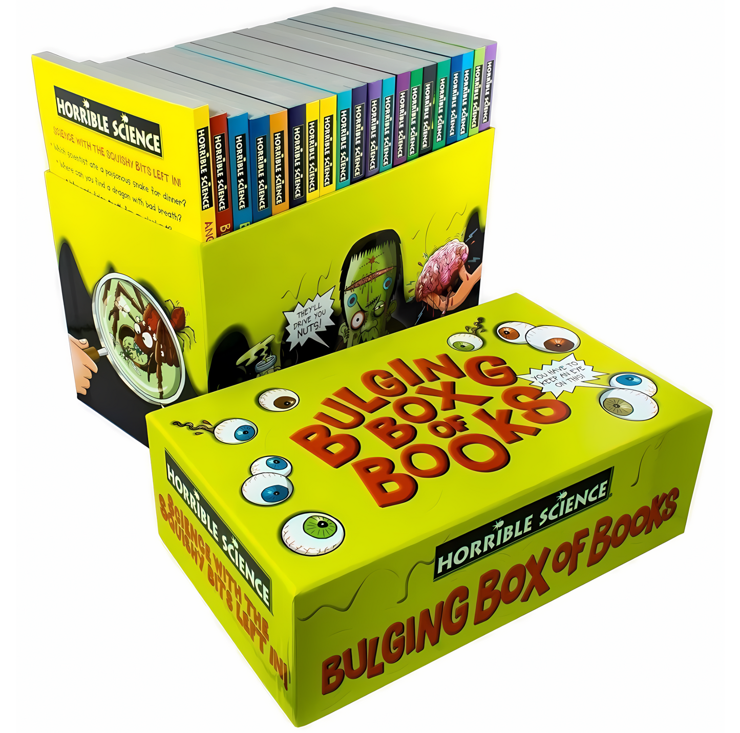 Horrible Science 20 Brilliant Books in one Bulging Box - kidsbooks.ae