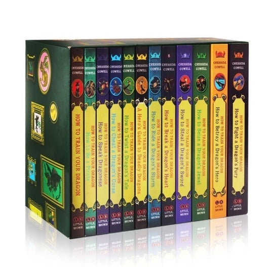 How to Train Your Dragon Complete Series 12 books - kidsbooks.ae