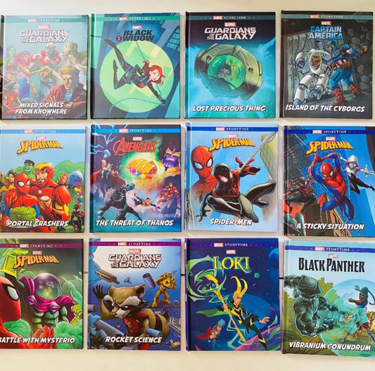 Marvel Story Time library boxed set 20 books - kidsbooks.ae